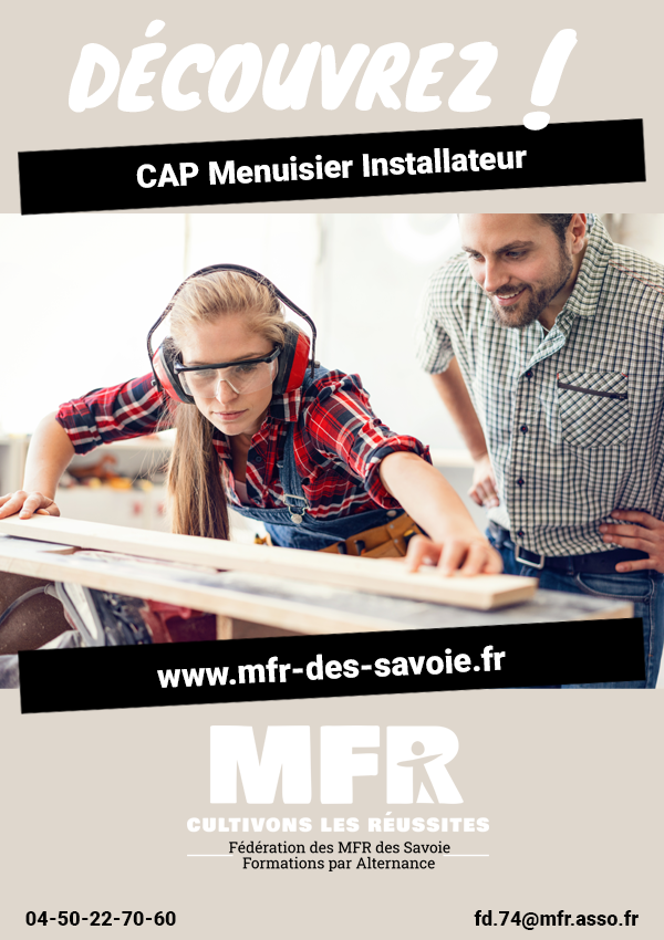 CAP Menuisier Installateur