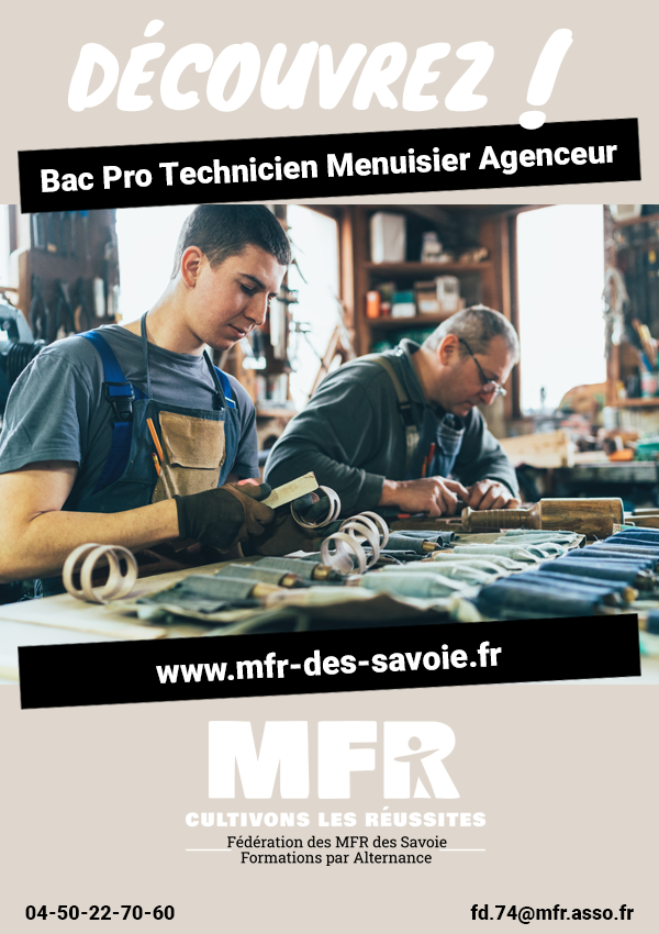 Bac Pro TMA : Technicien Menuisier Agenceur