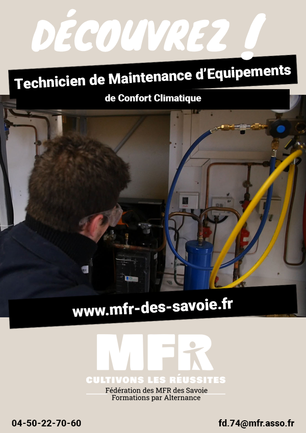 Technicien de Maintenance d’Equipements de Confort Climatique