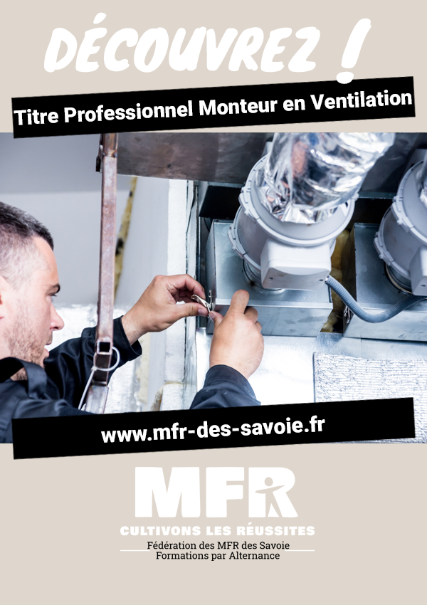 Titre Professionnel Monteur en Ventilation