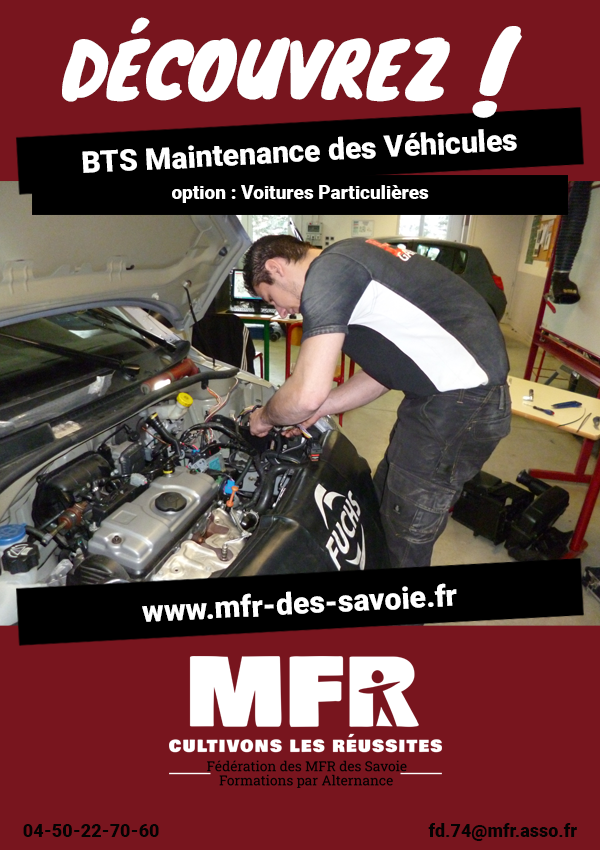 Bac Pro Maintenance des Véhicules option voitures particulières