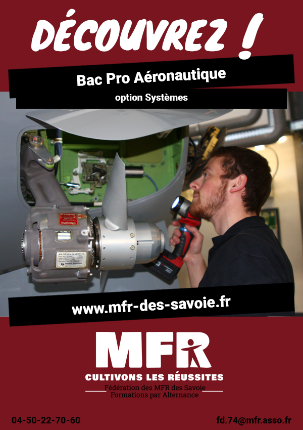 Bac Pro Aéronautique <br><i>(option Systèmes)</i>